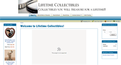 Desktop Screenshot of lifetimecollectibles.com
